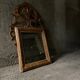 Folk art, Louis XVI style gilded mirror, 18th century