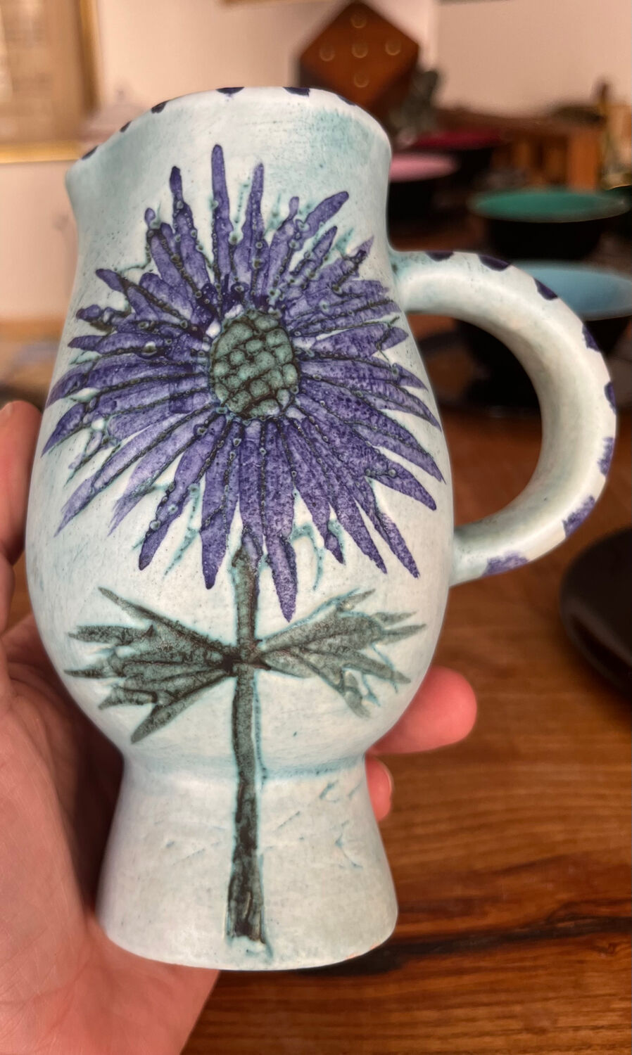 Ceramic pitcher Marie-Madeleine Jolly