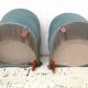 Pair of armchairs blue