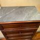 Secretary semainier in mahogany veneer