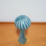 Vintage Glass Vase made by Phoenician Glass, Malta, 1980s