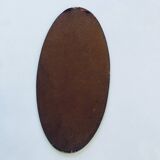 Old oval beveled mirror to place