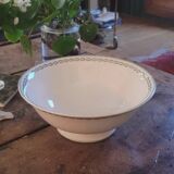 Sarreguemines iron earth salad bowl