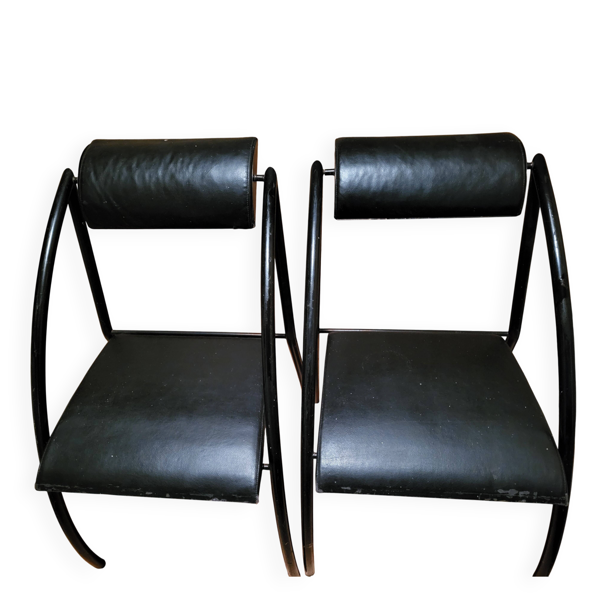 Monica chairs by Jean Louis Godivier.
