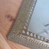 Miroir oriental en laiton