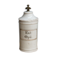 Paris porcelain pharmacy pot
