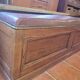 Banc coffre ancien en chêne