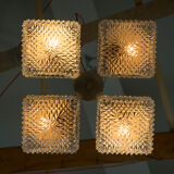 Chandelier by Napako, Czechoslovakia, 1960s