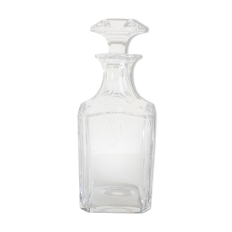 Carafe à whisky Baccarat modèle Harcourt