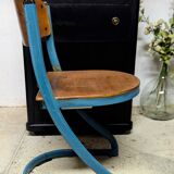 Vintage Souvignet stacking chair