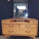 Dressing table G Plan 50s in teak-plated wood