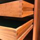 Teak wall system by Niels Bach for Dyrlund, 1970