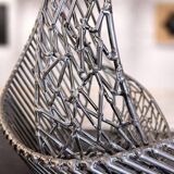 Signed Untitled Brass Wire Sculpture Bob Bennett (1979)