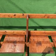 Banc pliant en pin suédois des années 1960-1970