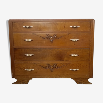 big art deco chest of drawers