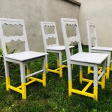 Renovated old chairs
