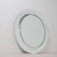 Large vintage mirror with double facet edge