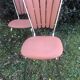 Petal back chairs