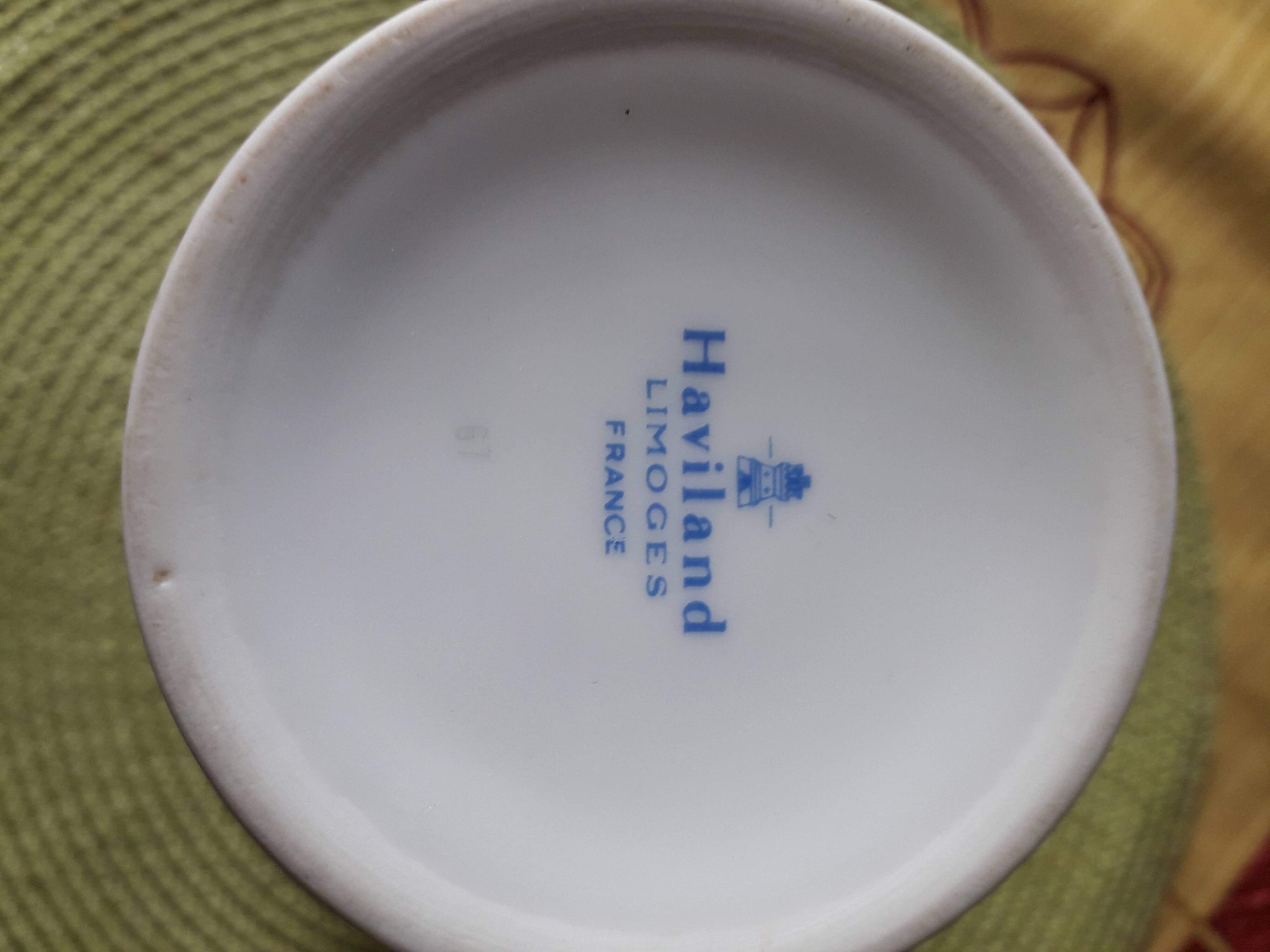 Splendid Haviland porcelain vase