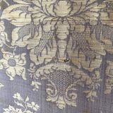 Fire screen, 19th century bamboo-style fireplace screen