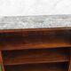 Cabinet bibus library Louis XV rosewood and marble very good condition XIXth siecle
