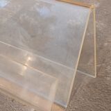 Acrylic magazine holder