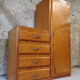 Armoire d'internat vintage