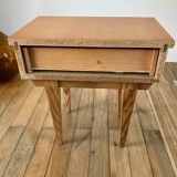 Scandinavian bedside table 50s