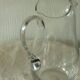 Jug carafe crystal pitcher spout tongs