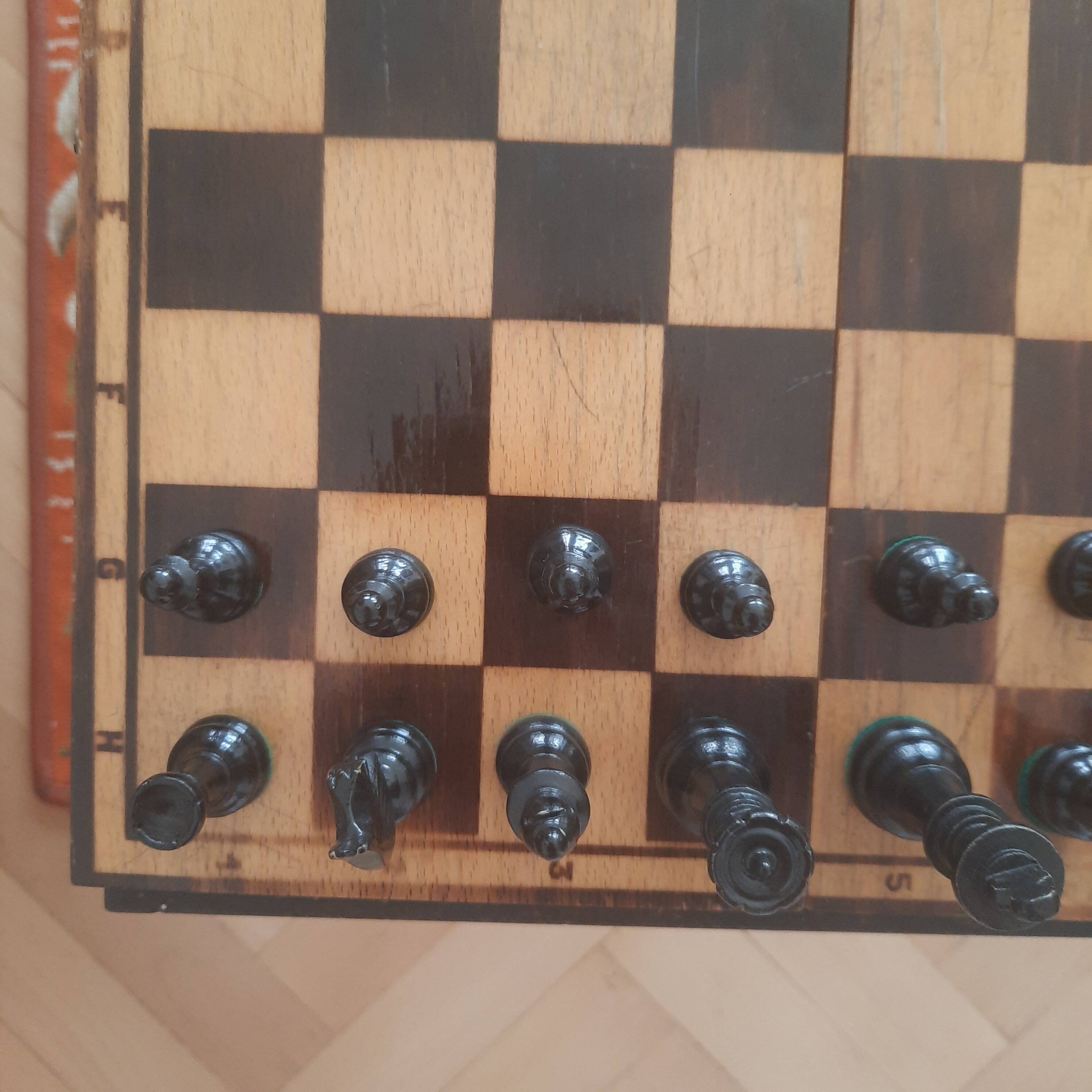 Jeu d'échecs vintage
