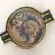 Ceramic and gold trinket dish