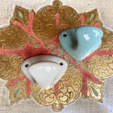 Antique porcelain hooks