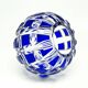 Mid-century modern vase, cobalt glass, Germany, 1950s