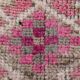 Tapis de couloir rose vintage, 88 x 334 cm