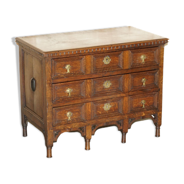 Commode hollandaise en chêne d'époque circa 1720-1740