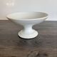 Antique compote dish in porcelain from Fuisseaux Baudour