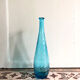 Large blue vase