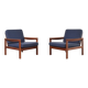 Mid-Century Danish Teak Lounge Chairs by Arne Vodder for Komfort, 1960s