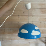 Blue cloud suspension Ikea model Skojig