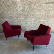 Paire de fauteuils  Airborne, Pierre Guariche 1950