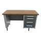 Industrial metal desk