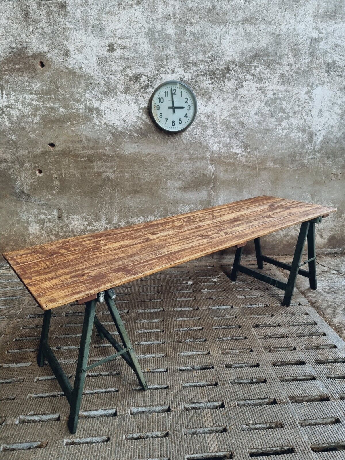 Old table trestle table garden table or dining table