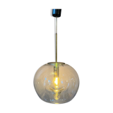 Lampe pendentif en verre vintage Doria Leuchten