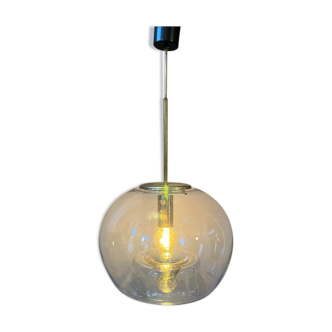 Vintage glass pendant lamp Doria Leuchten