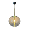 Lampe pendentif en verre vintage Doria Leuchten