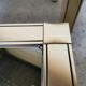 Tables gigognes laiton doré vintage 1970