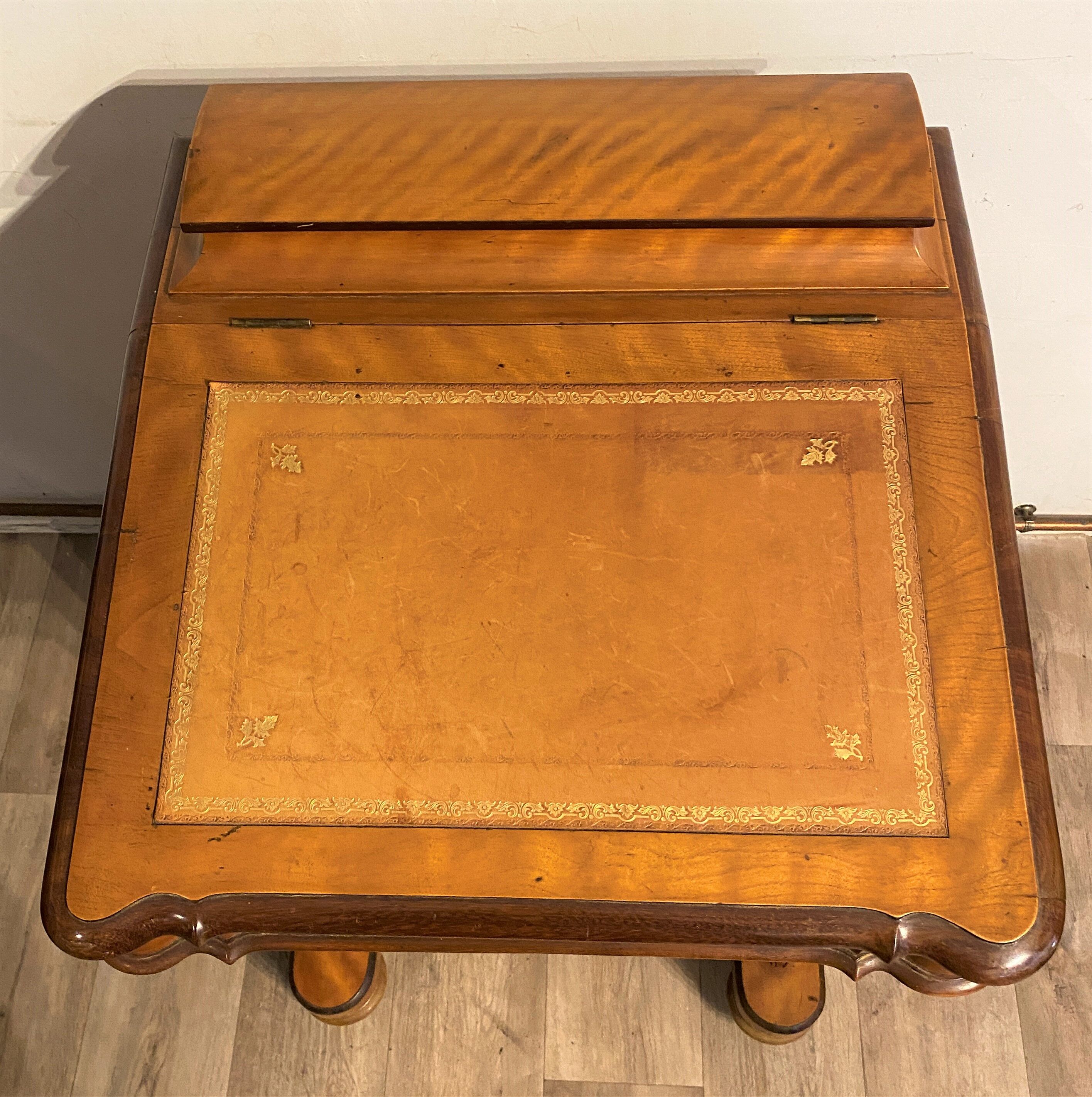 Bureau Davenport Anglais XIXème siècle