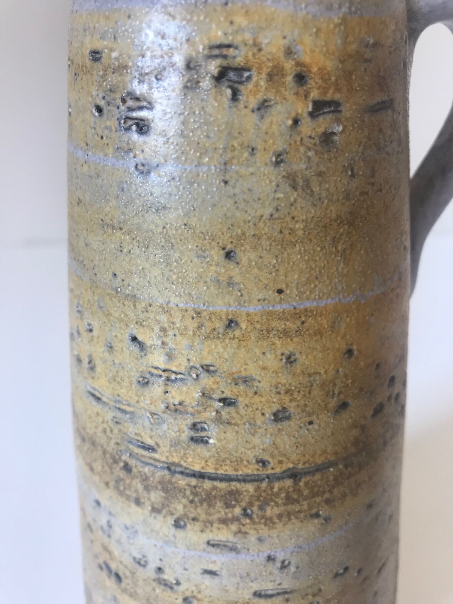 Scandinavian ceramic vase 1960 Norway