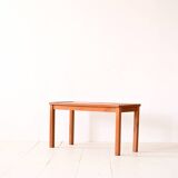 1960s teak rectangular coffee table