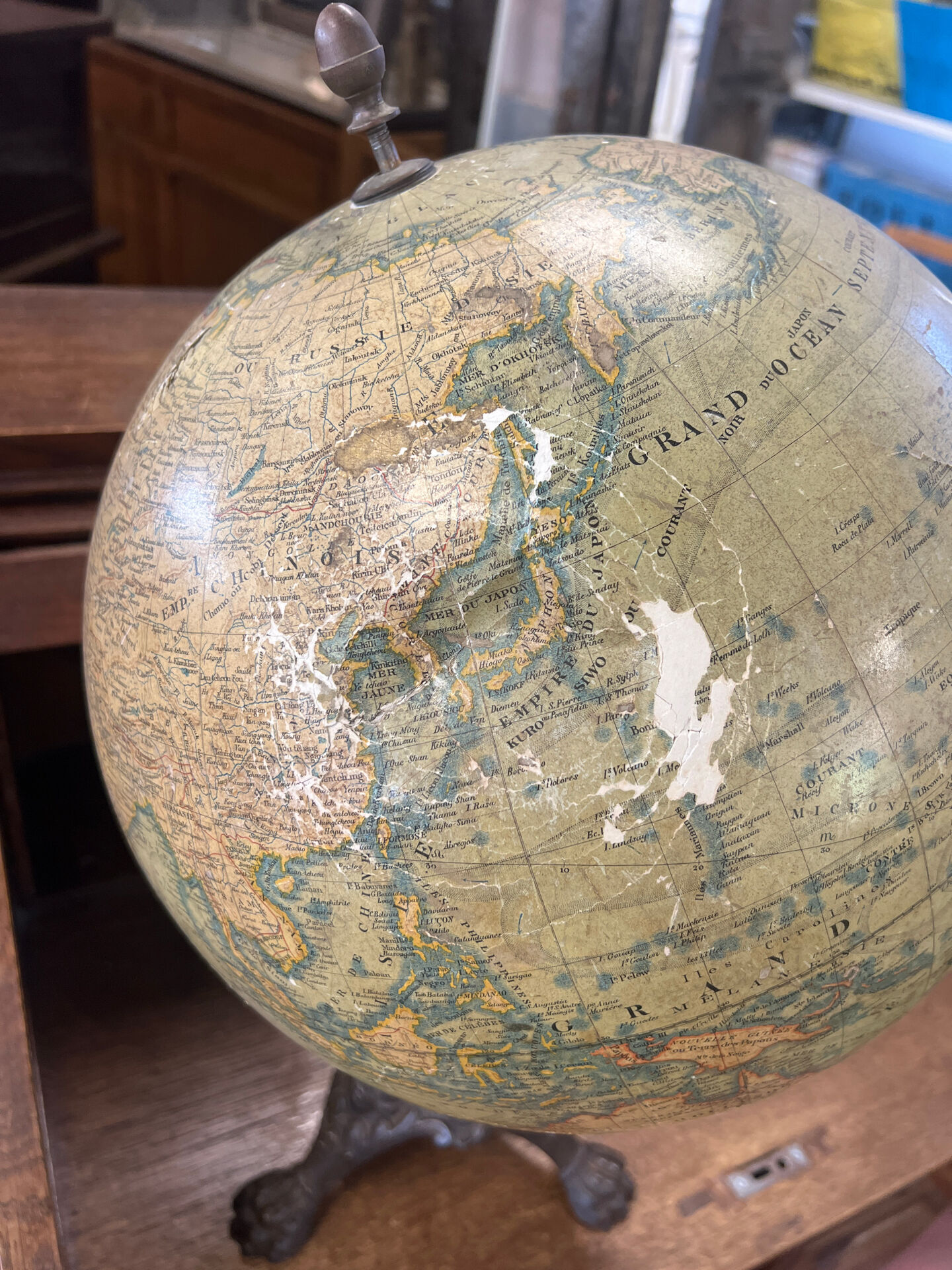 Globe Terrestre Napoleon 3